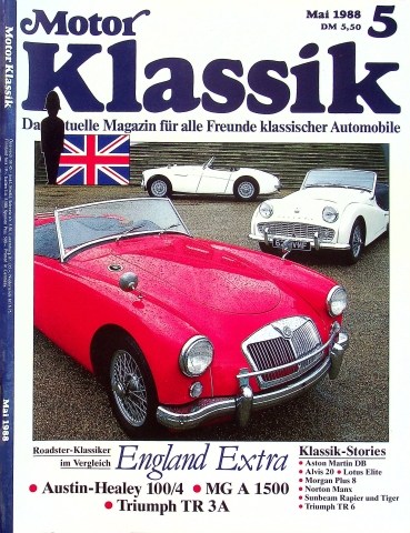 Deckblatt Motor Klassik (05/1988)